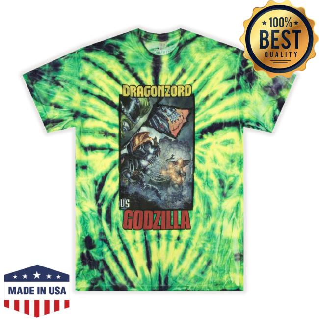 Dragonzord Attacks Tie Dye t-shirt, hoodie, tank top, sweater and long sleeve t-shirt