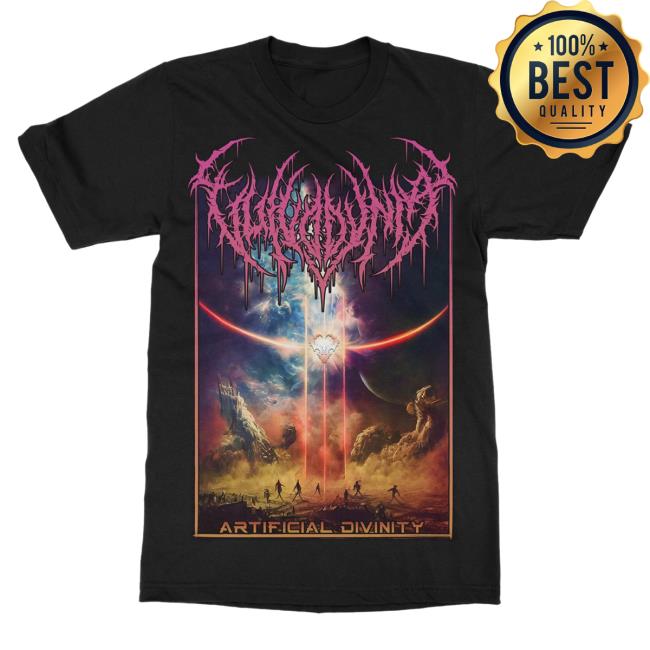 Official Indie Merch Store Vulvodynia Artificial Divinity Shirt Black Indiemerchstore Shop