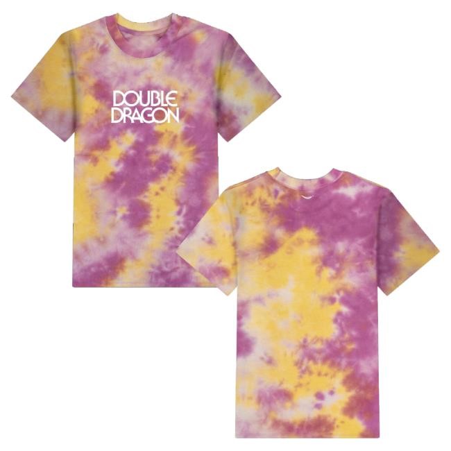Giftshop Merch Double Dragon Tie-Dye Shirt