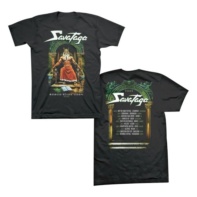Savatage Merch Shop Store Savatage Hall Eu 2025 Sweatshirt