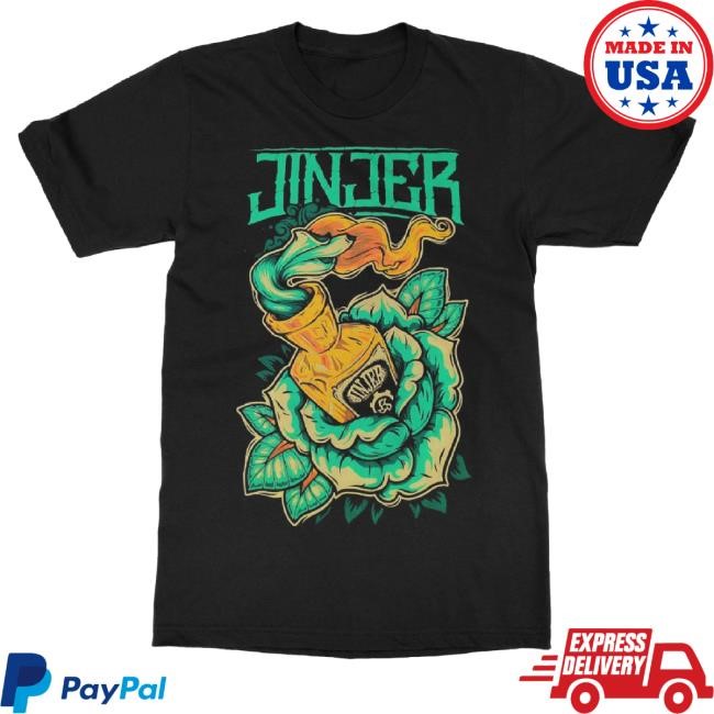 Indiemerchstore Merch Jinjer Bottle Long Sleeve T Shirt