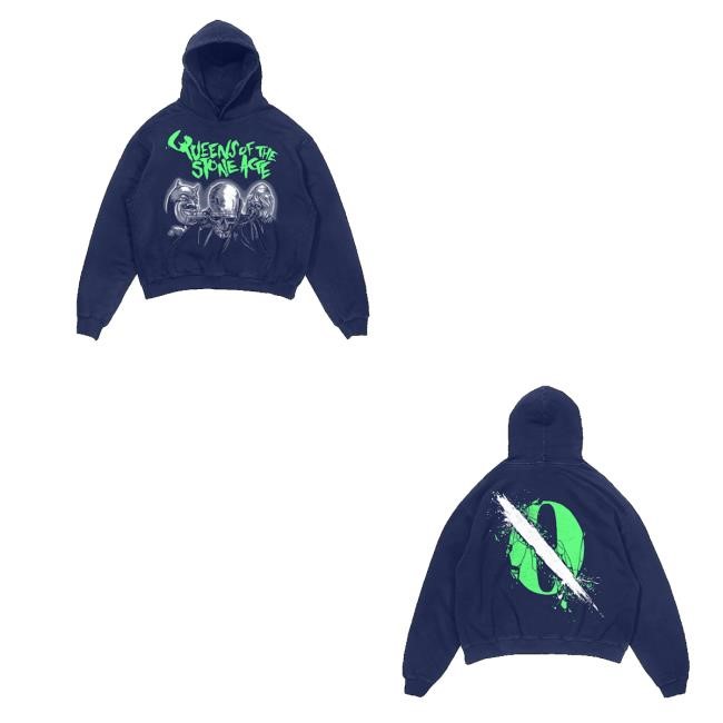 Qotsa Merch Store Shop Clockwork Monster Hoodie T Shirt