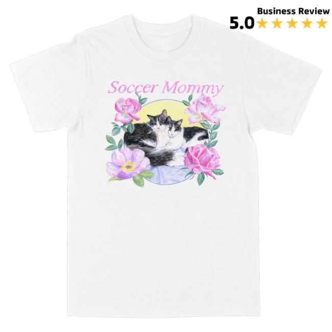 Soccer Mommy Band Merch Cat Crewneck Sweatshirt