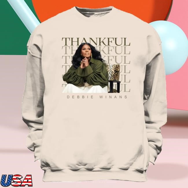 Debbie Winans Merch Debbie Winans Thankful Basketball Jersey