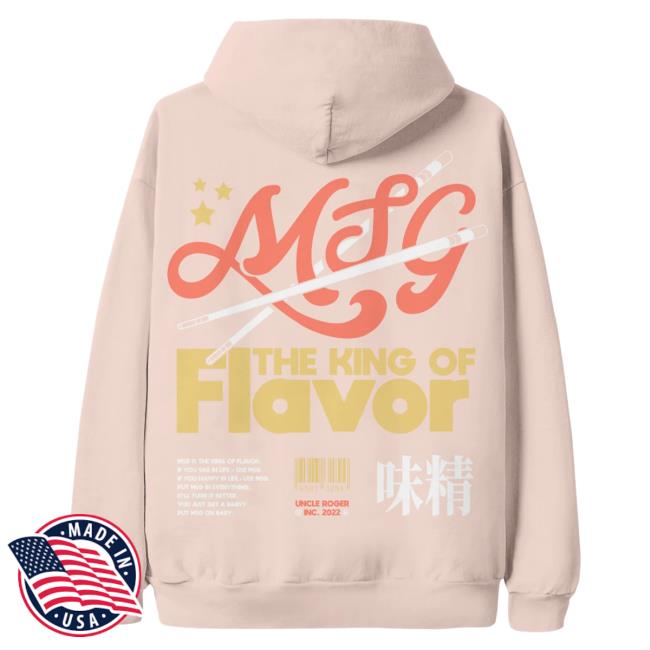 Official Uncle Roger Merch Store Sabaton Msg Pale Pink Hoodies Uncleroger Shop