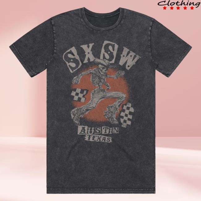 Official Sxsw Merch Bones T-Shirt