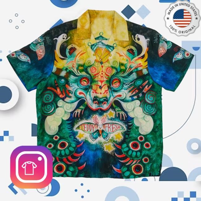 Teddy Fresh Merch Wonderland Silk Shirts