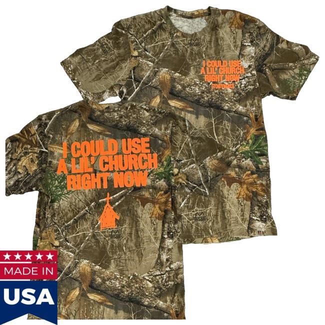 Toby Mac Merch Store A Lil Church Camo Sweatshirt