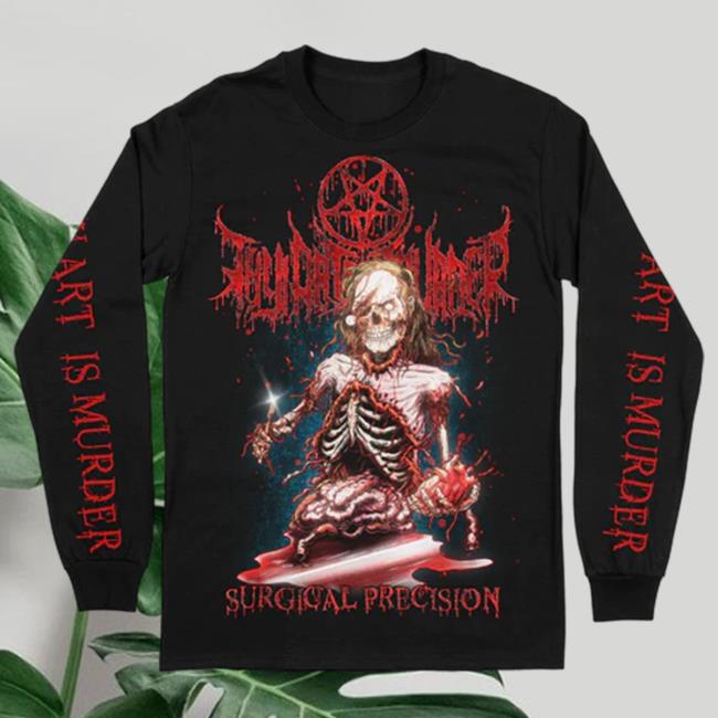 Official Thy Art Is Murder Merch Store Thy Art Is Murder Surgical Precision Long Sleeve Tee Shirt