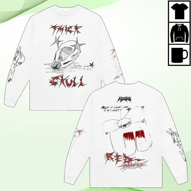 Paramore Merch Store Thick Skull Zine Shirt