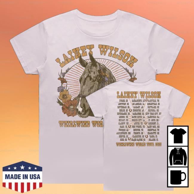 Whirlwind World Tour Horseshoe T Shirts