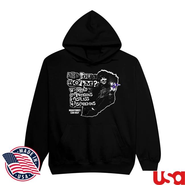 Noahfinnce Merch Store Are You A Worm? Sweatshirt