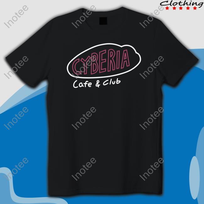Top Cyberia Cafe And Club Crewneck Sweatshirt