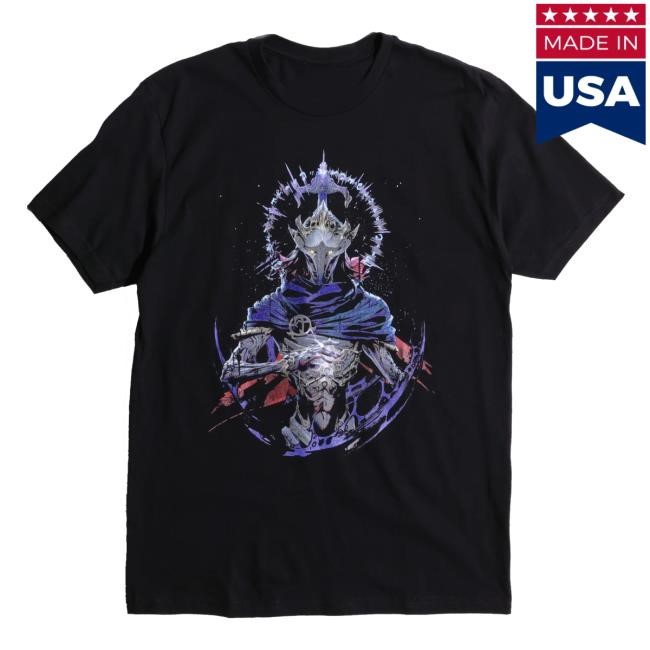 Heroesvillains League Of Legends Viktor Bust With Glowing Hand Black Long Sleeve T Shirt