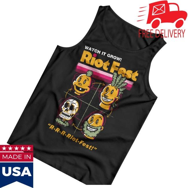 Riot Fest Watch It Grow Hooded Sweatshirt