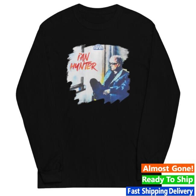 Official Sun Records Merch Ian Hunter Defiance Longsleeve Crewneck Sweatshirt