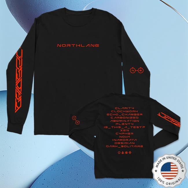 Official Merch Now Northlane Northlane Obsidian Long-Sleeve (Black) MerchNow