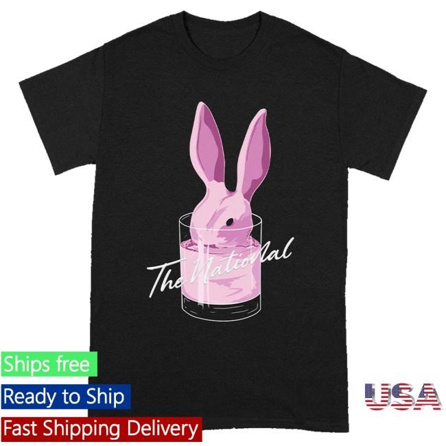 Official American Mary Merch Pink Rabbits Long Sleeve Shirt