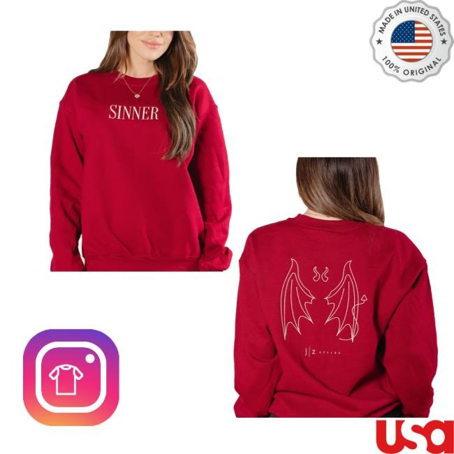 Jzstyles Merch Store Shop Sinner New Shirt Jzstyles Merch Store Shop Sinner Sweater