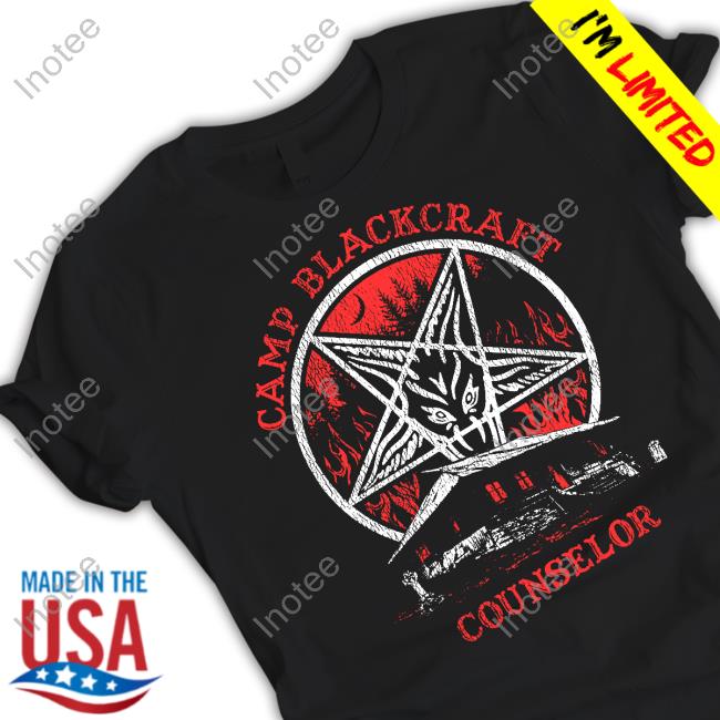 Camp Blackcraft Counselor Shirts