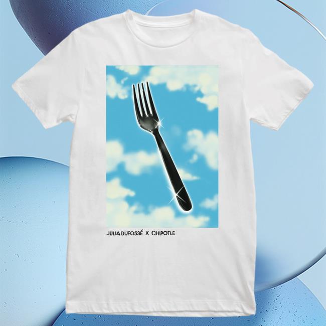 Official Chipotle Goods Merch Store The Fork By Julie Dufosse Shirt 2023 ChipotleGoods Shop