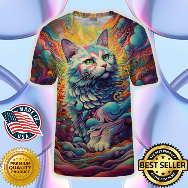Bittersweetparis Shop Cat Psychedelic Purr Sweaters