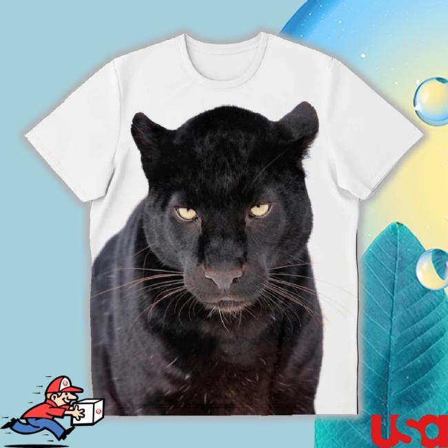Black Leopard Face Hoodie