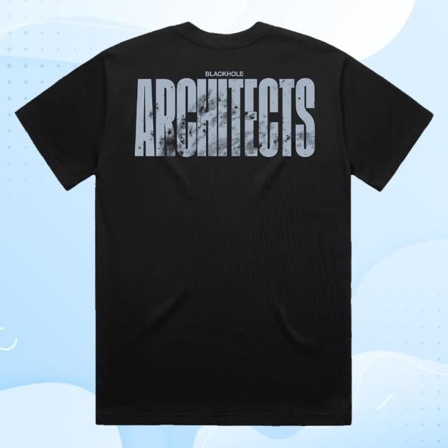 Architect Official Merch Blackhole Nowhere To Go Black Hoodie Sweatshirt