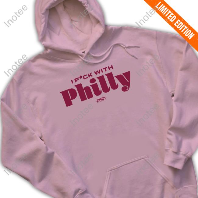 Talkin’ Baseball I Fuck With Philly Hooded Sweatshirt