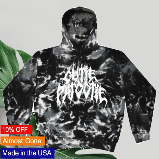 Official Agoodcultleader Merch Tie Dye Cutie Patootie Hoodie