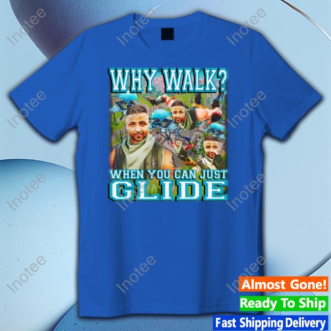 Djkhaleddaily Why Walk When You Can Just Glide Sweatshirt