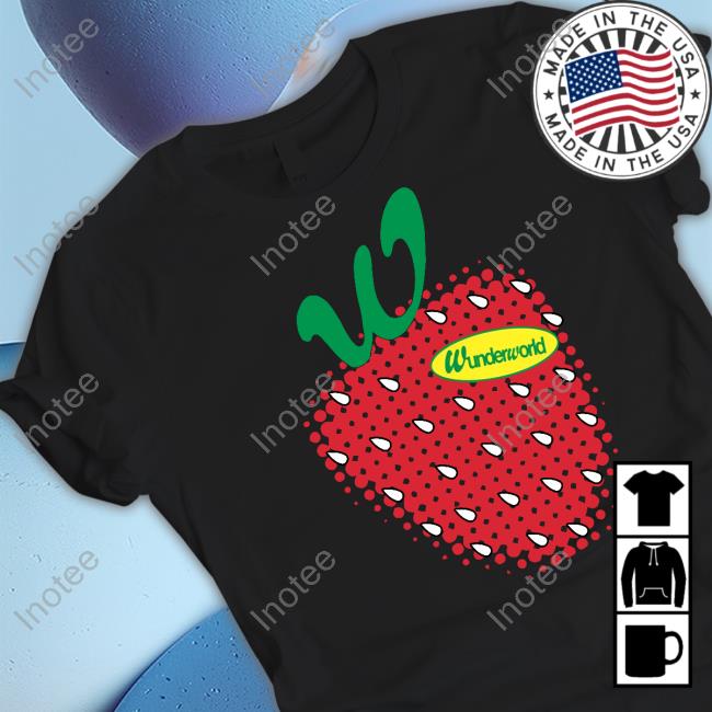 Wunderworld Merch Strawberry Tee Shirt