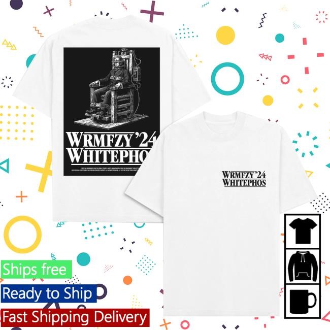 Whitephosphor Merch Old Sparky Heavyweight New Shirt Negative
