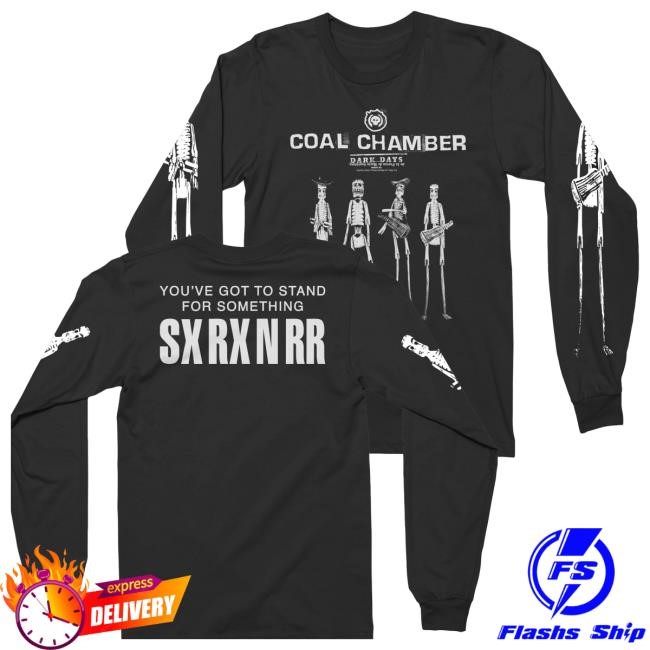 Night Shift Merch Coal Chamber - Dark Days Long Sleeve Sweatshirt
