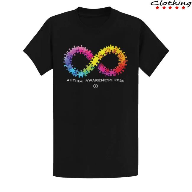 Autism Awareness 2025 Infinite Love T-Shirt, Hoodie, Tank Top, Sweater And Long Sleeve T-Shirt That Ish Store