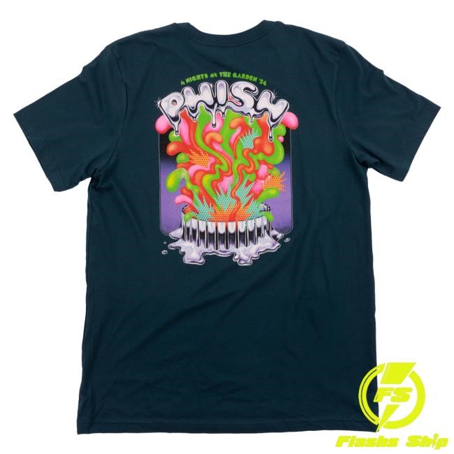 Phish Dry Goods Official Store Chrome Garden Long Sleeve T Shirt