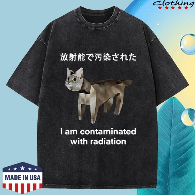Trending Tokyo-Tiger Merch Tokyo-Tiger Cat Contaminated By Radiation Washed Sweaters