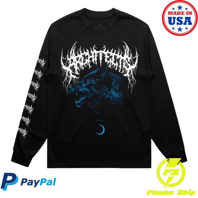 Architects Merch Store Shop Architects Wolf T Shirt