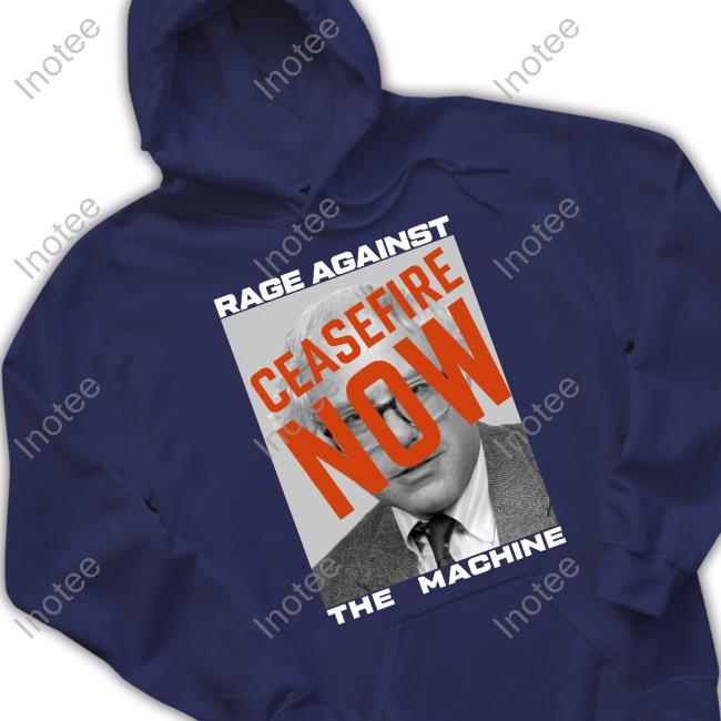 Ally Beardsley Bernie Sanders Rage Against The Machine Ceasefire Now New Shirt