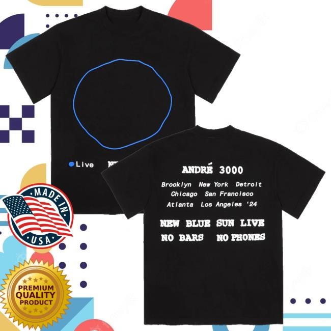 Andre 3000 Merch Store Cactus Nbs Live Orbit Funny Shirt