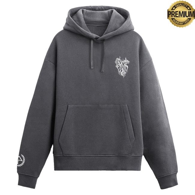Of The Trees Merch Store Cozy Collection - Midweight Pigment Dyed Hooded Sweatshirt