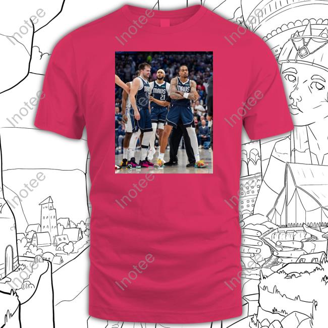 Daniel Gafford Luka Doncic And P.J. Washington I’M Standing On Business T-Shirt, Hoodie, Tank Top, Sweater And Long Sleeve T-Shirt