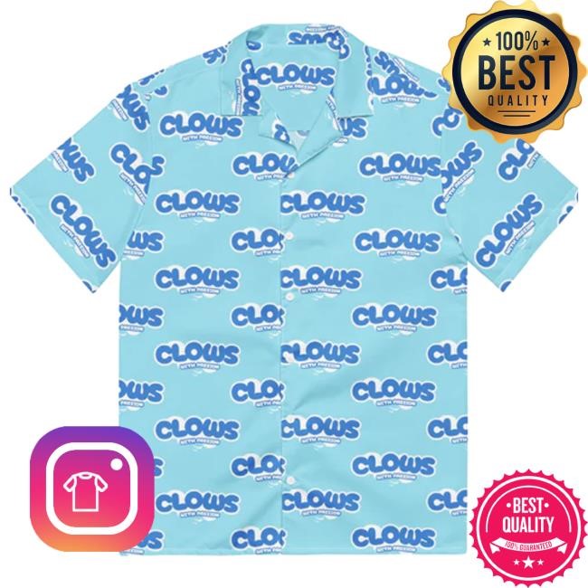 Official Clowns Store Clowns With Passion Unisex Button Hawaiian Tee Shirt