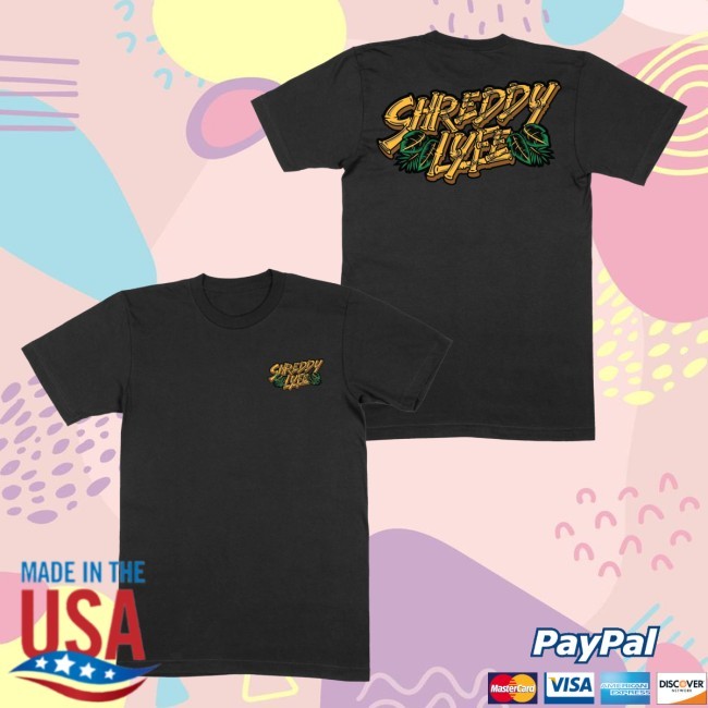 Official Shreddy Lyfe Merch Tiki Shirts Black Trending Shreddy Lyfe Merch Tiki Crewneck Sweatshirt Black
