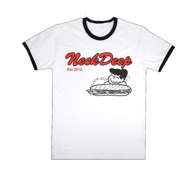Neck Deep Store Sub Ringer Tee