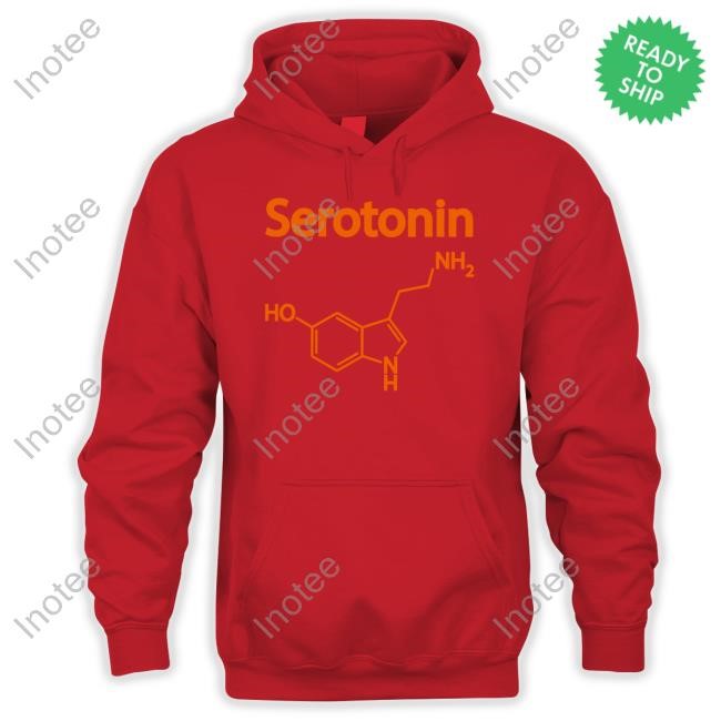 Endra Serotonin Molecule Long Sleeve T Shirt