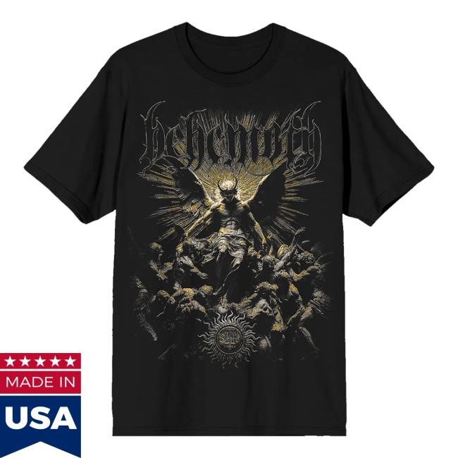 Behemoth Official Lucaferon Vintage Wash Long Sleeve Shirt