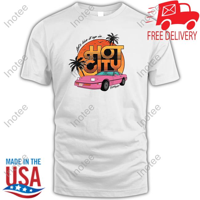 Official Let's Live It Up In Hot City Sweatshirt