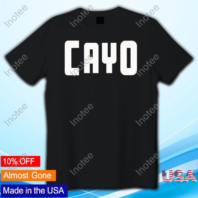 Marvel Umoh Wearing Cayo Shirt