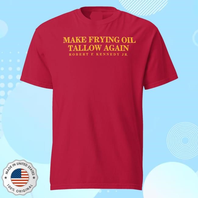 Make Frying Oil Tallow Again Robert E Kennedy Jr. Long Sleeve Shirt
